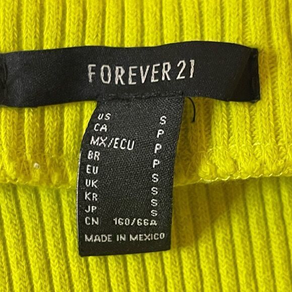 Haute Monde small tube top NWT and Forever 21 neon tube top bundle lot - Picture 4 of 7